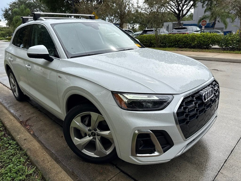 Used 2024 White Audi 45 S line Premium image 3