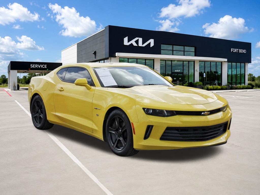 2017 Chevrolet Camaro 1LT Yellow at Bayway Cadillac of The Woodlands