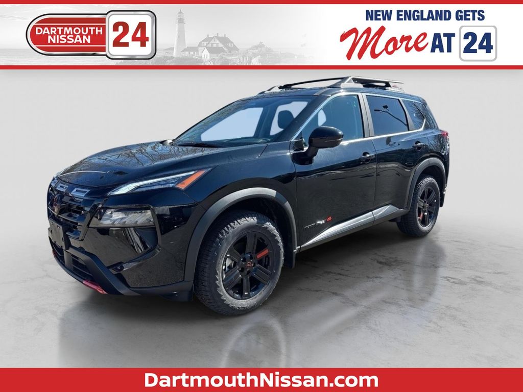 Super Black 2026 Nissan Rogue SUV / Crossover All-Wheel Drive Continuously Variable Transmission