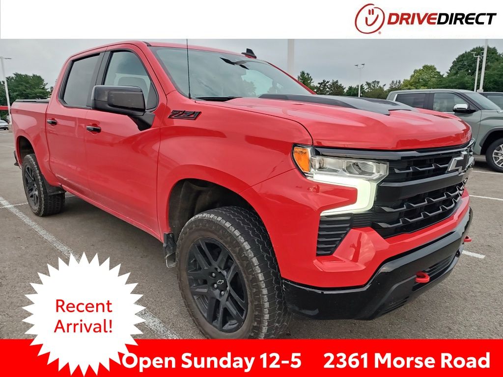 Red Hot 2023 Chevrolet Silverado 1500 Pickup Truck Four-Wheel Drive Automatic