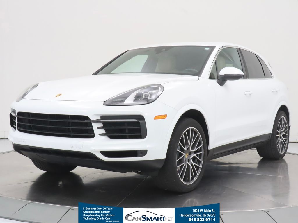 White 2020 Porsche Cayenne AWD SUV / Crossover All-Wheel Drive 8-Speed Automatic