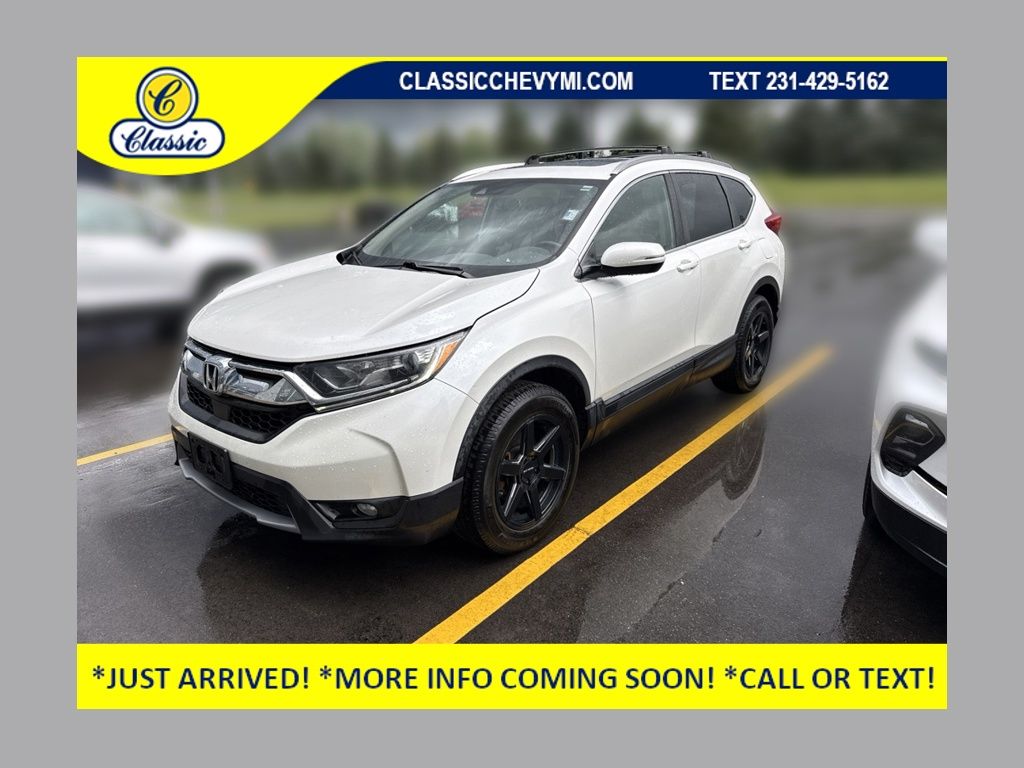 White 2017 Honda CR-V SUV / Crossover All-Wheel Drive Continuously Variable Transmission