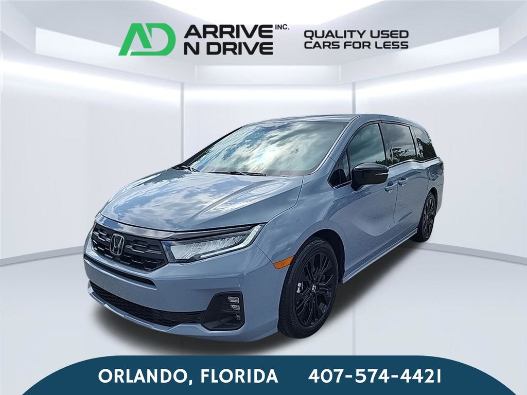 Smoke Blue Pearl 2025 Honda Odyssey Minivan Front-Wheel Drive Automatic