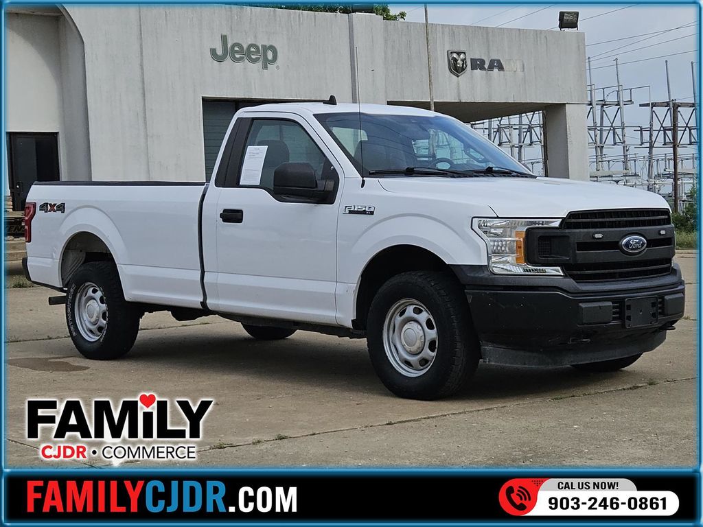 Oxford White 2020 Ford F-150 XL 4WD Pickup Truck Four-Wheel Drive 6-Speed Automatic