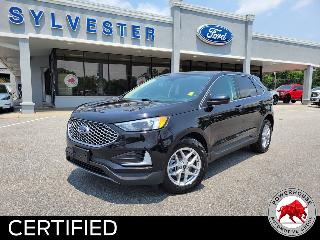Agate Black Metallic 2024 Ford Edge SUV / Crossover All-Wheel Drive 8-Speed Automatic