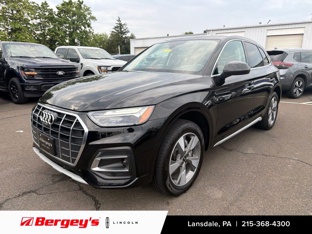 Black Metallic 2023 Audi Q5 SUV / Crossover All-Wheel Drive 7-Speed Automatic