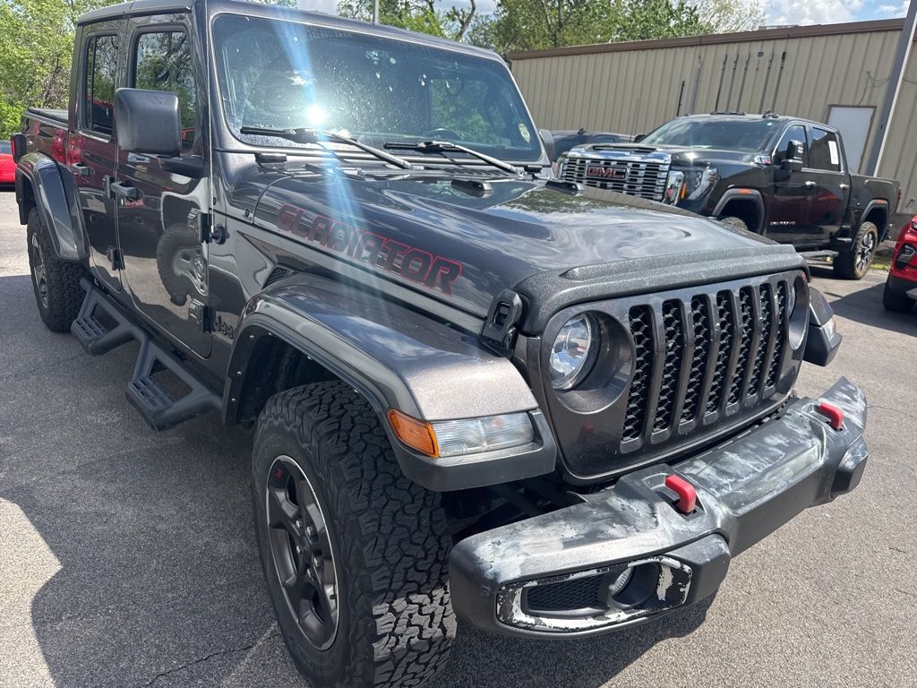 Gray (Granite Crystal Metallic Clearcoat) 2021 Jeep Gladiator Sport Crew Cab 4WD Pickup Truck Four-Wheel Drive 8-Speed Automatic