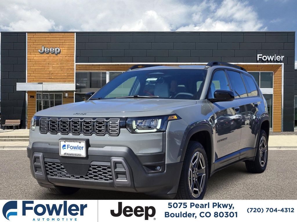 Sting-Gray Clearcoat 2026 Jeep Cherokee SUV / Crossover Four-Wheel Drive Continuously Variable Transmission