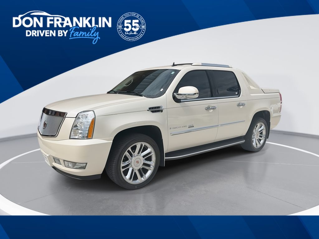White Diamond Tricoat 2007 Cadillac Escalade EXT 4WD Pickup Truck All-Wheel Drive 6-Speed Automatic Overdrive