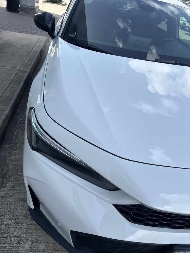 2025 Honda Civic Hybrid Sport Touring White at Classic Elite Chevrolet Sugar Land