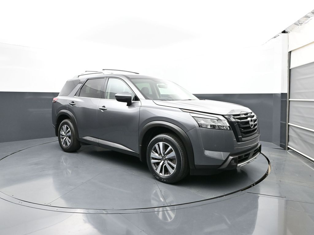 Gray (Gun Metallic) 2023 Nissan Pathfinder SUV / Crossover All-Wheel Drive 9-Speed Automatic
