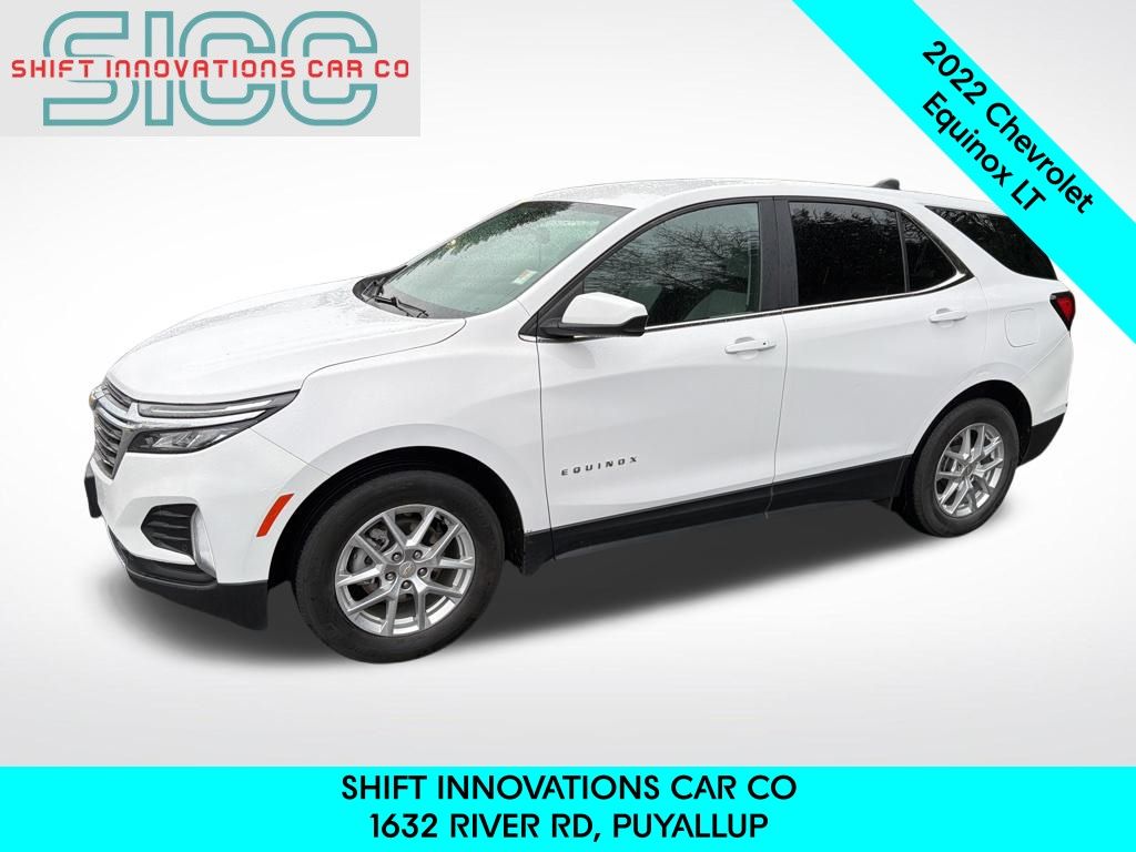 Summit White 2022 Chevrolet Equinox LT FWD with 2FL SUV / Crossover Front-Wheel Drive 6-Speed Automatic Overdrive