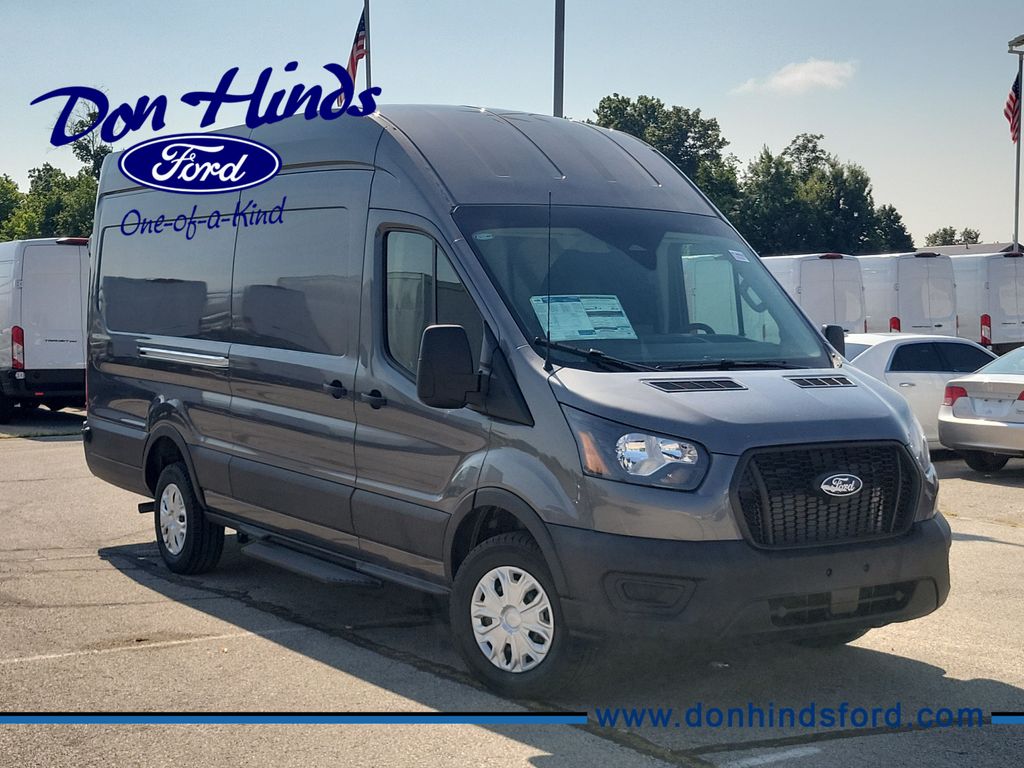 Carbonized Gray Metallic 2026 Ford Transit Cargo Van Rear-Wheel Drive