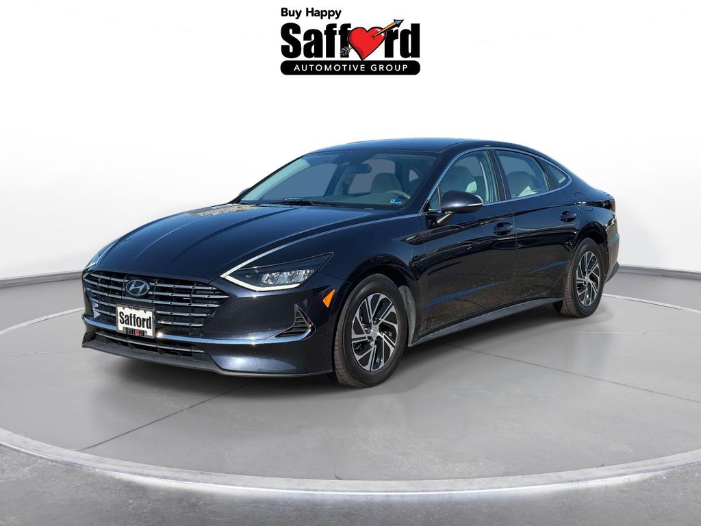 2021 Hyundai Sonata Hybrid Blue