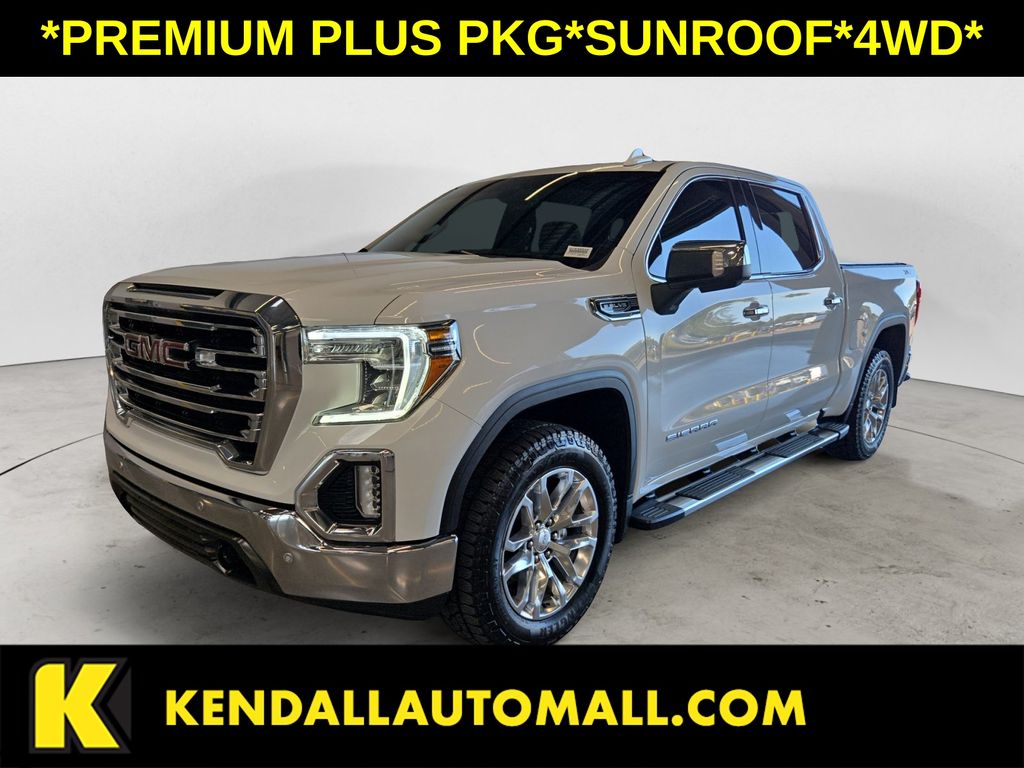 Summit White 2021 GMC Sierra 1500 Pickup Truck Four-Wheel Drive Automatic
