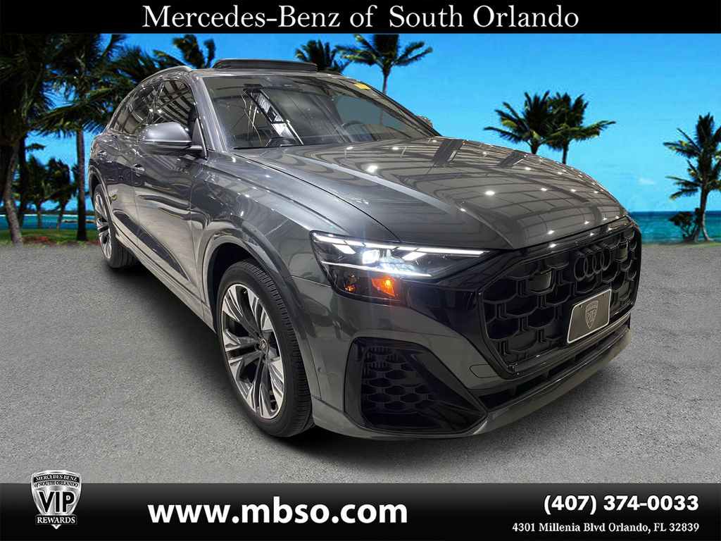 Daytona Gray Pearl Effect 2025 Audi Q8 SUV / Crossover All-Wheel Drive 8-Speed Automatic