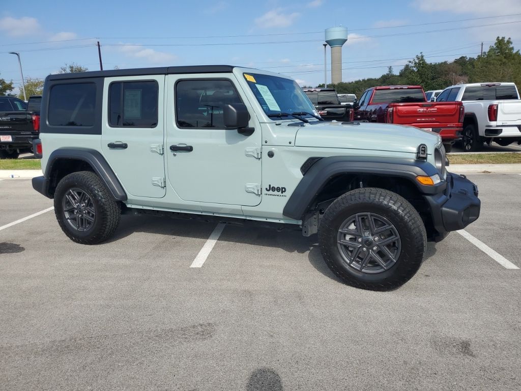 Used Car 2024 Jeep Wrangler  Sport S For Sale Under $40,000 In Austin, Texas