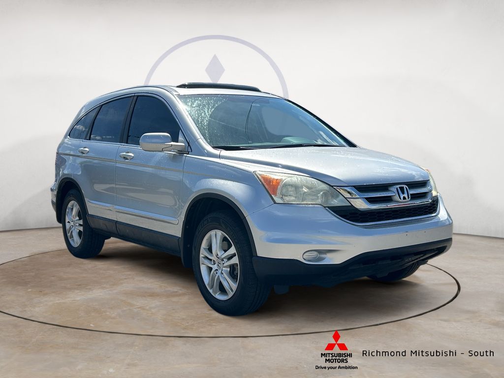 Silver 2010 Honda CR-V EX-L FWD SUV / Crossover Front-Wheel Drive 5-Speed Automatic
