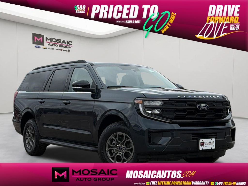 Stone Blue Metallic 2026 Ford Expedition MAX Active 4WD SUV / Crossover Four-Wheel Drive Automatic
