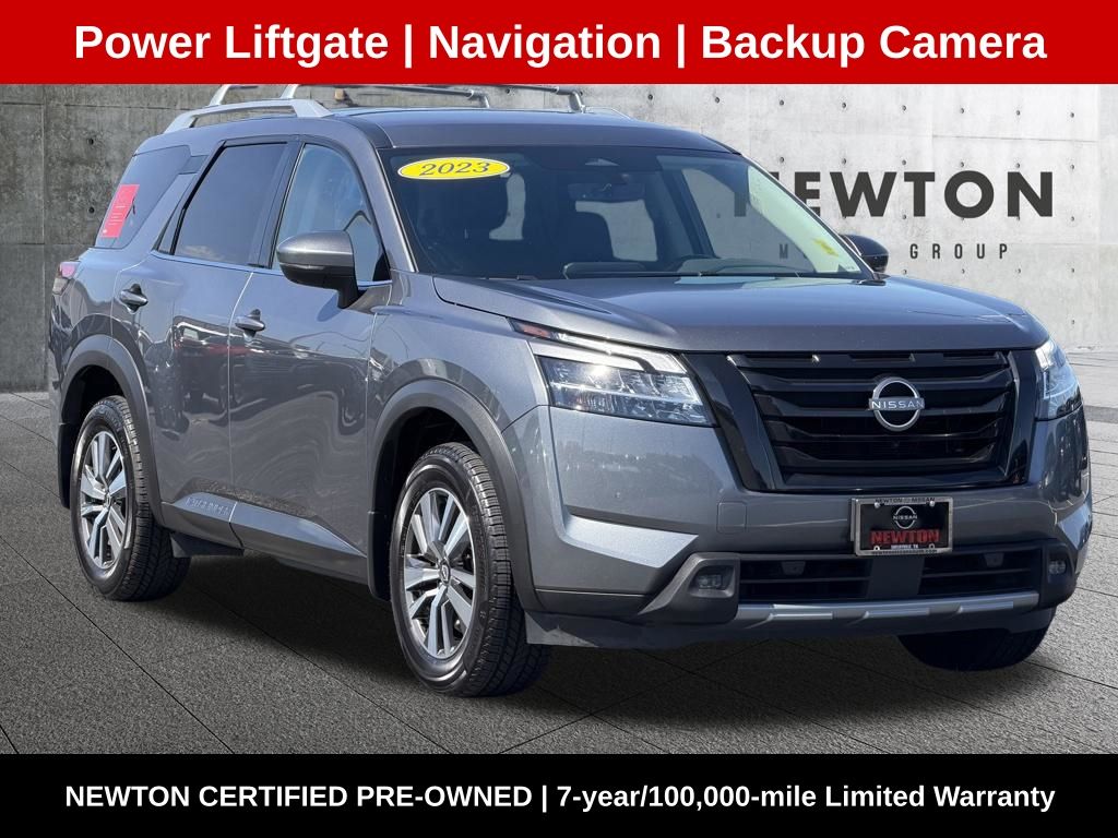 Gray (Gun Metallic) 2023 Nissan Pathfinder SUV / Crossover Front-Wheel Drive 9-Speed Automatic