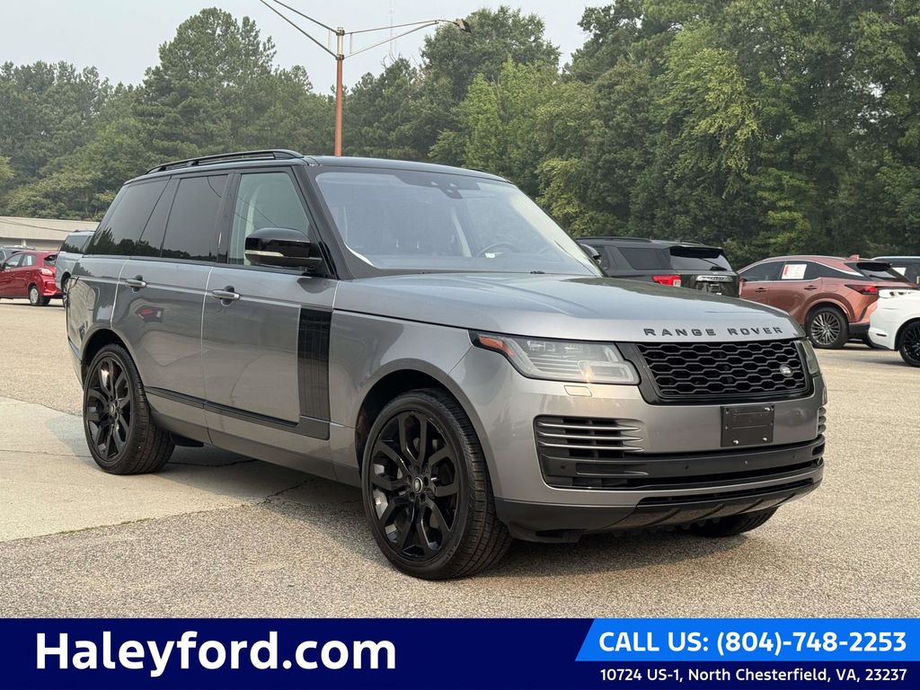 Gray 2020 Land Rover Range Rover SUV / Crossover All-Wheel Drive 8-Speed Automatic