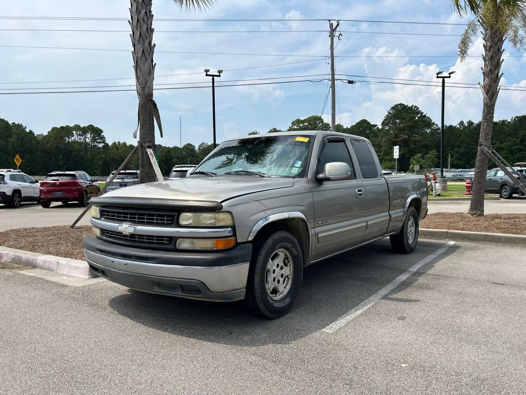 Light Pewter Metallic 2000 Chevrolet Silverado 1500 Pickup Truck Rear-Wheel Drive 4-Speed Automatic