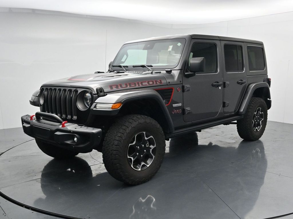 Used 2020 Gray Jeep Unlimited Rubicon image 4