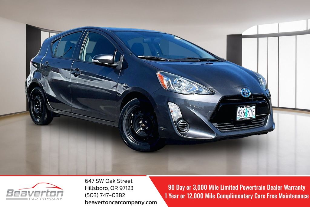 Magnetic Gray Metallic 2015 Toyota Prius c Hatchback Front-Wheel Drive Continuously Variable Transmission