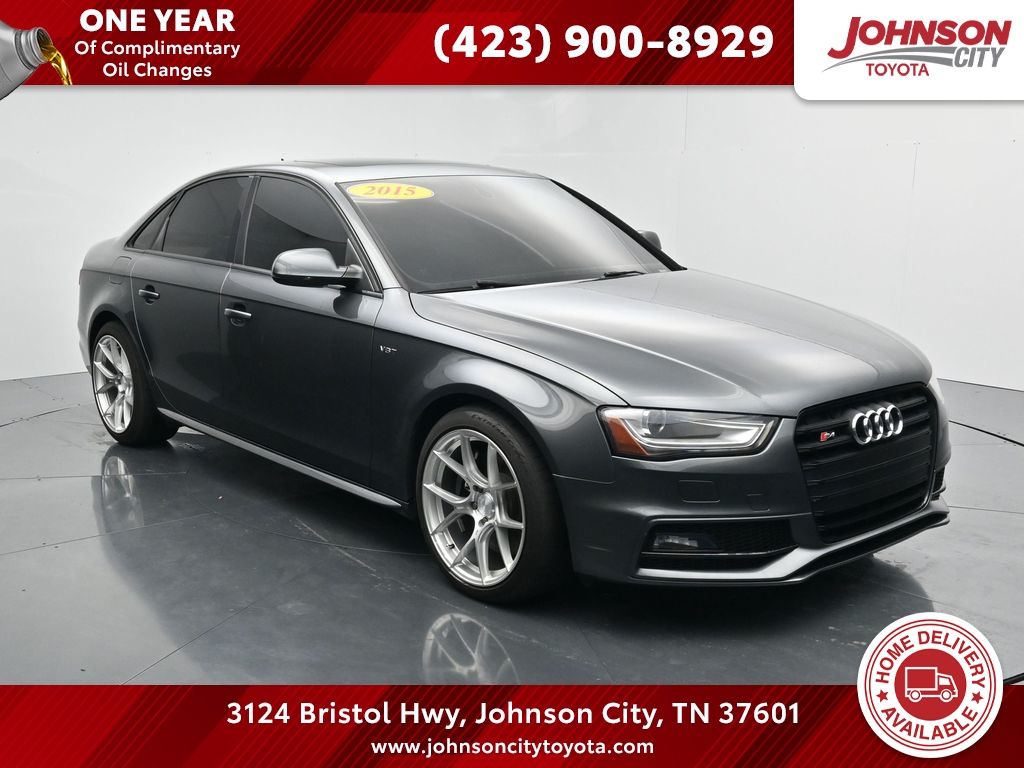 Daytona Gray Pearl Effect 2015 Audi S4 Sedan All-Wheel Drive 7-Speed Automatic