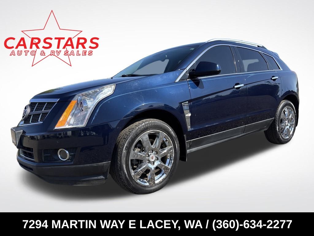 2010 Imperial Blue Cadillac SRX Turbo Performance SUV