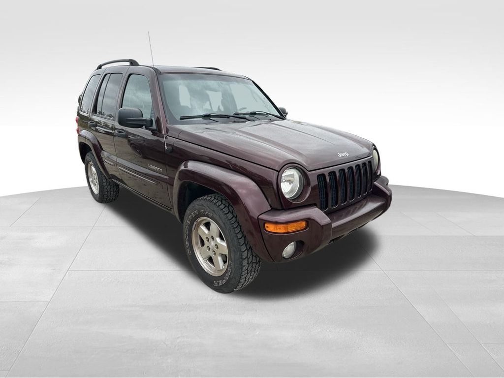 2004 Deep Molten Red Pearlcoat Jeep Liberty Limited RWD SUV