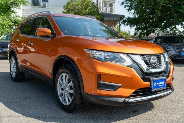 2018 Nissan Rogue SV Orange at South Hills Kia