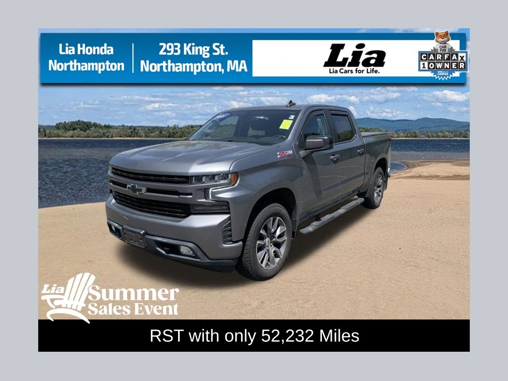Gray (Satin Steel Metallic) 2021 Chevrolet Silverado 1500 Pickup Truck Four-Wheel Drive 8-Speed Automatic