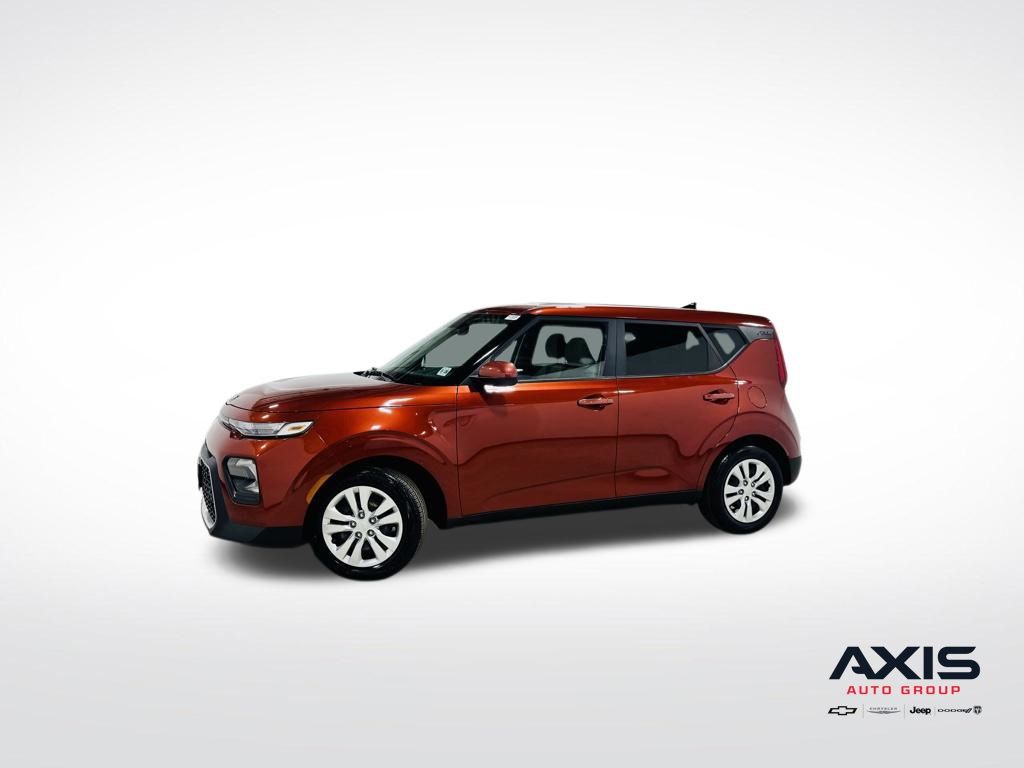 Mars Orange 2021 Kia Soul LX FWD SUV / Crossover Front-Wheel Drive Continuously Variable Transmission