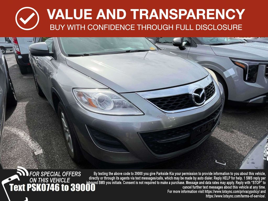 Liquid Silver Metallic 2012 Mazda CX-9 Touring AWD SUV / Crossover All-Wheel Drive 6-Speed Automatic