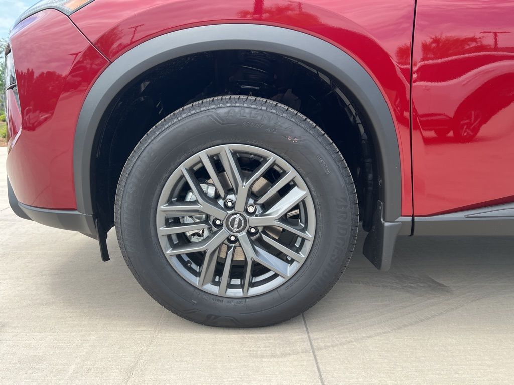 2025 Scarlet Ember Tintcoat Nissan Rogue S FWD SUV