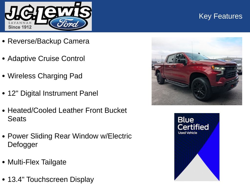 2025 Chevrolet Silverado 1500 4WD Crew Cab Short Bed LT Trail Boss