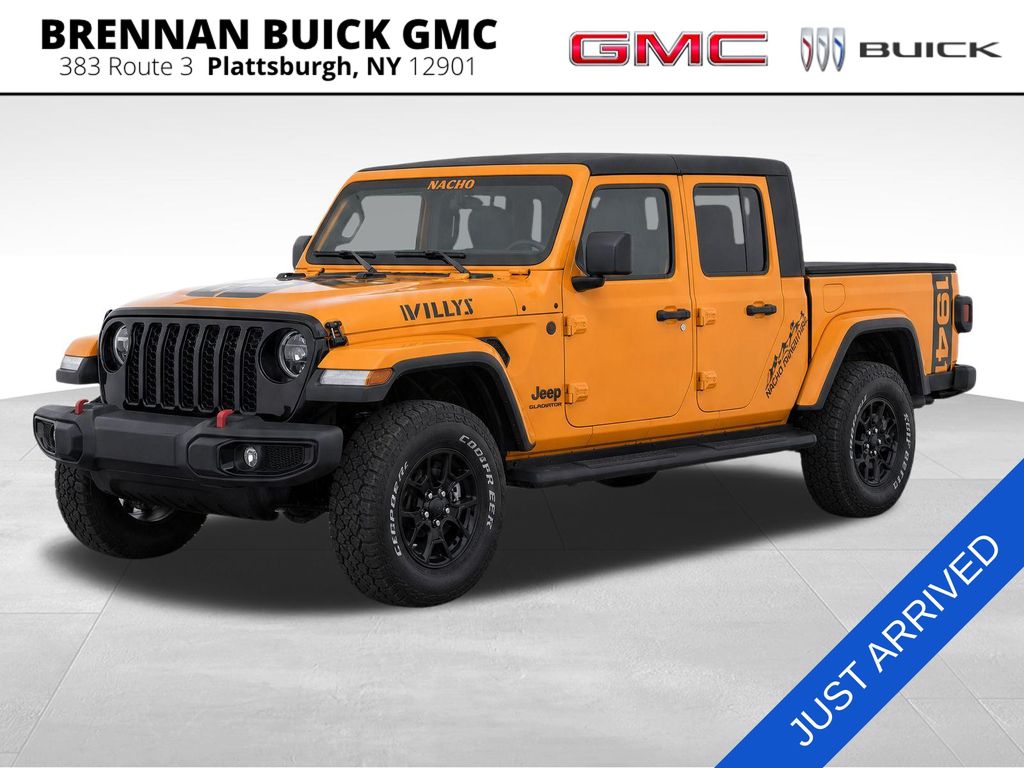 Nacho Clearcoat 2021 Jeep Gladiator Pickup Truck Four-Wheel Drive 6-Speed Manual
