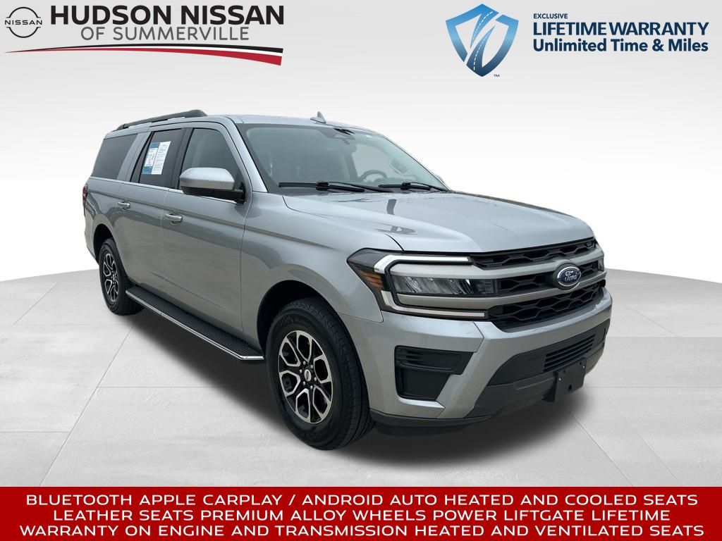 2023 Iconic Silver Metallic Ford Expedition Max XLT SUV