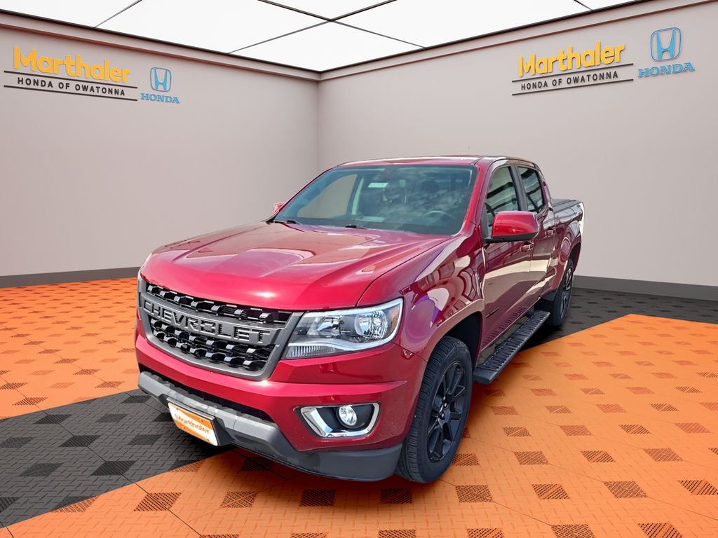 Red 2019 Chevrolet Colorado LT Crew Cab 4WD Pickup Truck Four-Wheel Drive 8-Speed Automatic