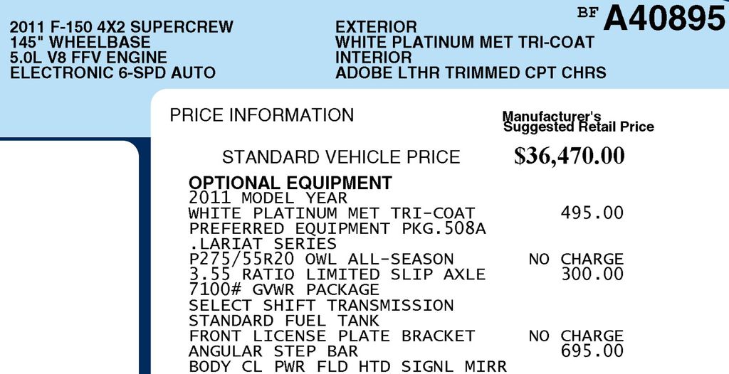 2011 Ford F-150 Lariat 32