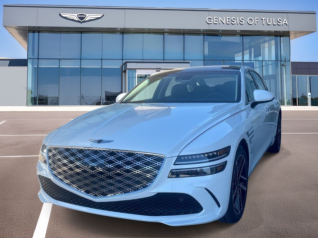Uyuni White 2026 Genesis G80 2.5T Advanced AWD Sedan All-Wheel Drive 8-Speed Automatic