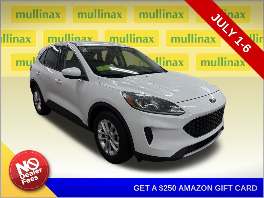 Oxford White 2021 Ford Escape SUV / Crossover Front-Wheel Drive 8-Speed Automatic