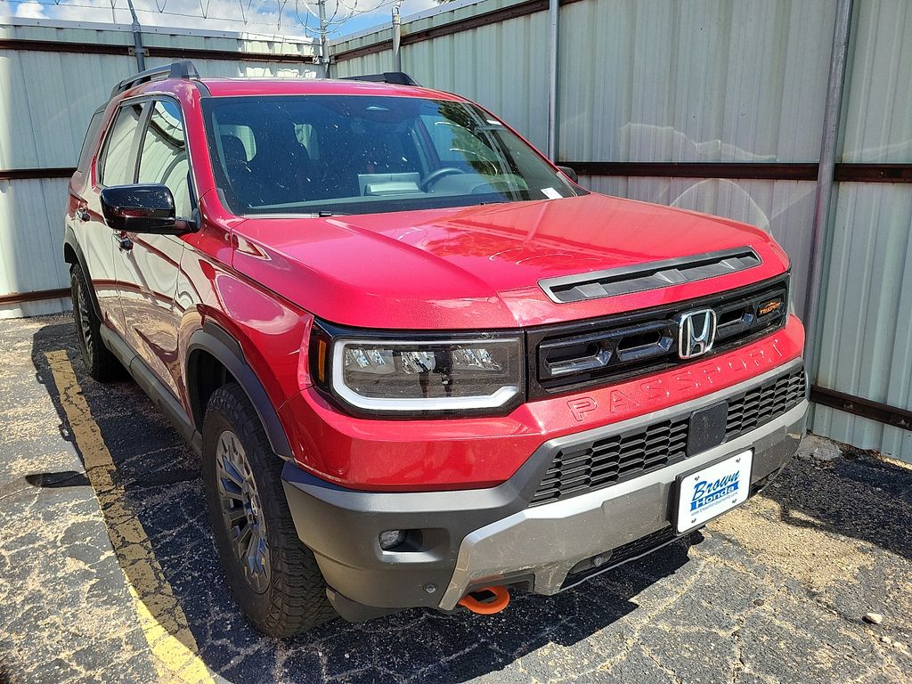 Radiant Red Metallic II 2026 Honda Passport SUV / Crossover All-Wheel Drive Automatic