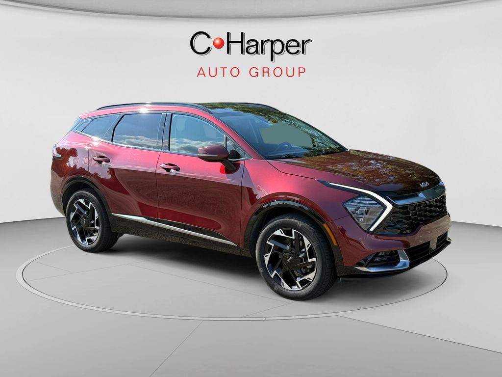 Dawning Red 2024 Kia Sportage SUV / Crossover All-Wheel Drive 8-Speed Automatic