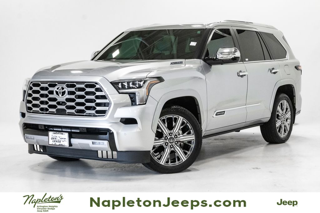 Celestial Silver Metallic 2025 Toyota Sequoia SUV / Crossover Four-Wheel Drive Automatic