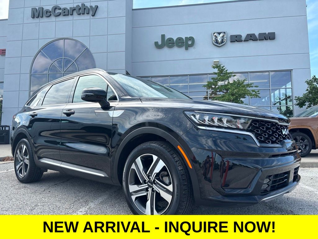 Aurora Black 2023 Kia Sorento Hybrid SUV / Crossover All-Wheel Drive 6-Speed Automatic