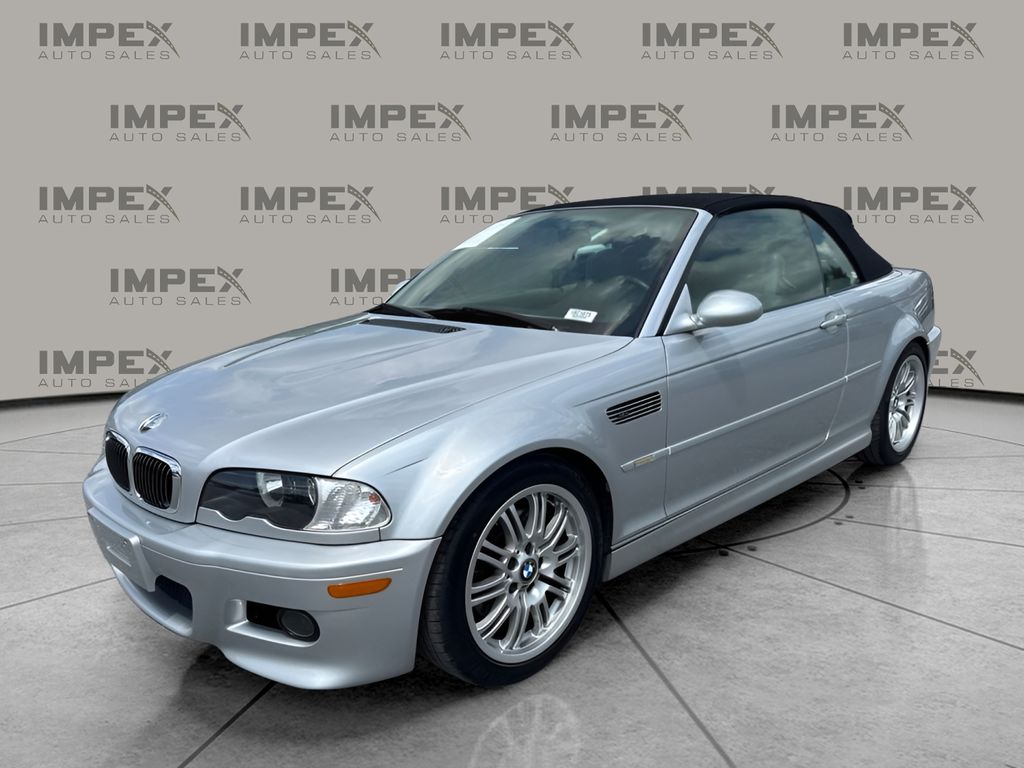 Silver 2001 BMW M3 Convertible Rear-Wheel Drive 6-Speed Manual Overdrive