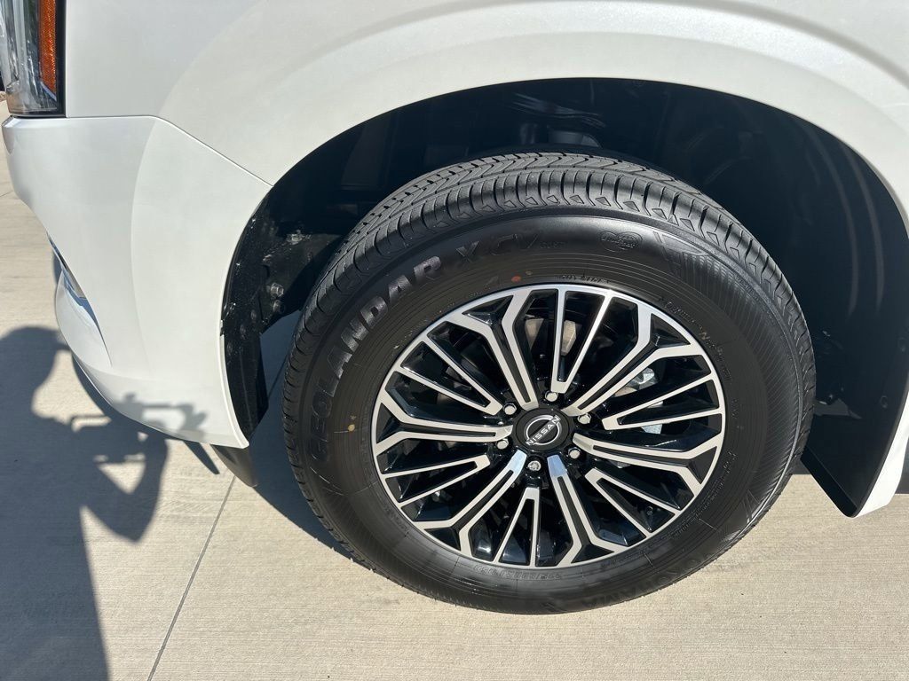 2025 Aspen White Tricoat Nissan Armada SL RWD SUV