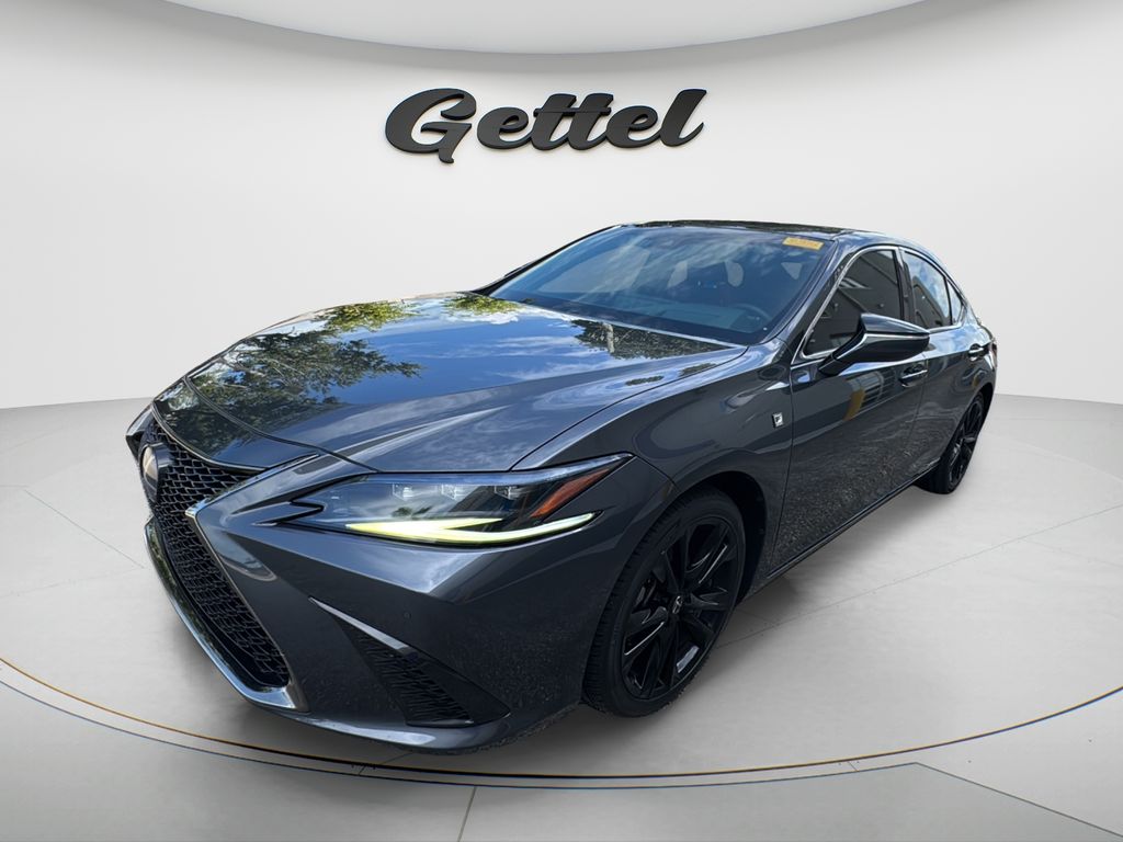 Cloudburst Gray 2022 Lexus ES Hybrid Sedan Front-Wheel Drive Continuously Variable Transmission